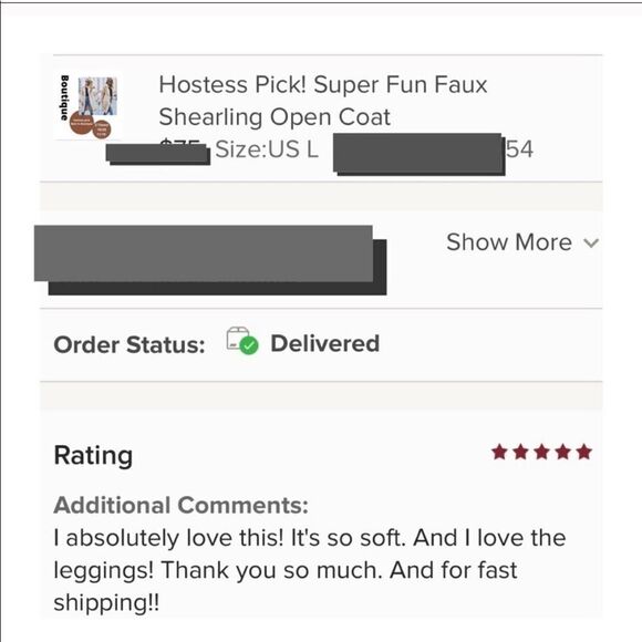 NWT Beautiful Faux Shearling Teddy Coat - Picture 6 of 9